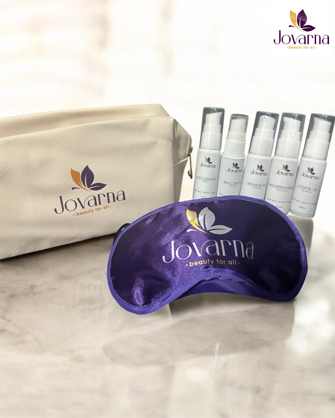 The Travel Ritual — 5 Minis and Luxurious Travel Pouch